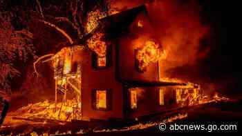 Fueled by winds, largest wildfire moves near California city