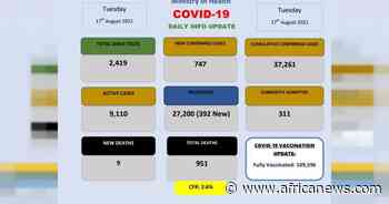 Coronavirus - Eswatini: COVID-19 Daily Info Update (17 August 2021) - Africanews English