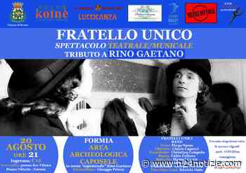 A Formia va in scena lo spettacolo-tributo a Rino Gaetano - h24 notizie - portale indipendente di news dalla provincia - h24 notizie
