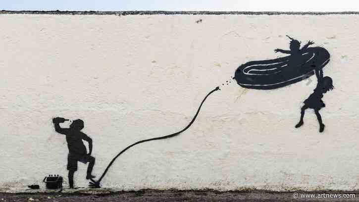 Banksy Goes on Mural-Making Spree as Part of ‘Great British Spraycation’