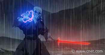 Star Wars Visions trailer flashes the show's next-level lightsaber action     - CNET