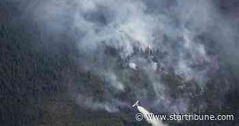 Firefighters attack Superior National Forest blaze from air and ground
