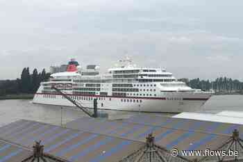 Eerste cruiseschip sinds coronacrisis te laat in Antwerpen na ongeval - Flows