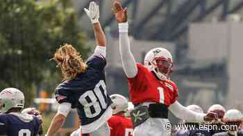 Best of Tuesday at NFL training camps: All smiles at Patriots practice, Packers and Giants swap CBs, plus an injury scare for the Ravens