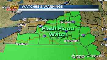 Yellow Alert: Tropical moisture having an impact