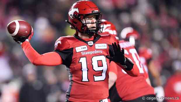 Stamps to place quarterback Bo Levi Mitchell on 6-game injured list with broken leg