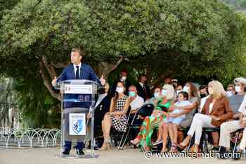 Emmanuel Macron à Bormes: "Nos paysages idylliques peuvent très vite se transformer en enfer"