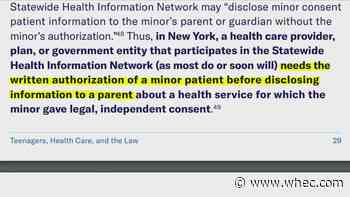 Heads up, parents! You lose access to your child's medical records when they turn 12