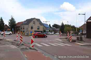 Drukke rotonde in Kinrooi twee nachten dicht