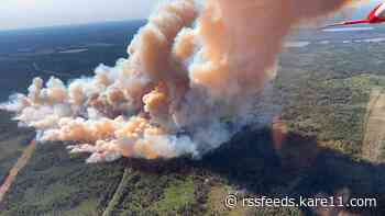 Greenwood wildfire doubles in size, fire behavior described as 'extreme'
