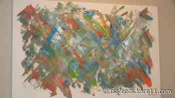 Artist with a rare neurological condition sees and paints sounds