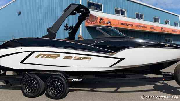 Airdrie RCMP investigating following theft of boat and trailer