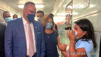 Education secretary says he's spoken with schools defying mask mandate bans
