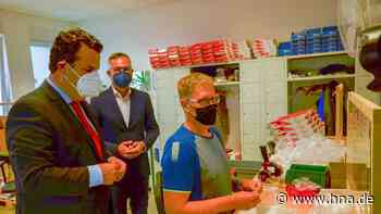 Arbeitsminister Hubertus Heil zu Besuch bei den Sozialen Förderstätten in Bebra - HNA.de