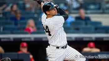 Yankees activan a Gary Sánchez de la lista de Covid-19 - Listín Diario