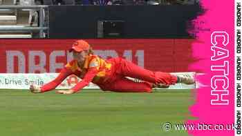 The Hundred: Eve Jones takes stunning catch to dismiss Lauren Winfield-Hill