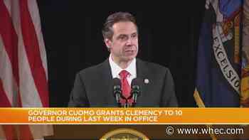 Cuomo grants clemency to 10 people