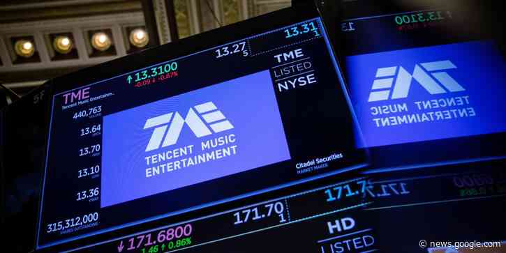 Tencent Music Earnings Beat Expectations. Why the Stock Is Tumbling. - Barron's