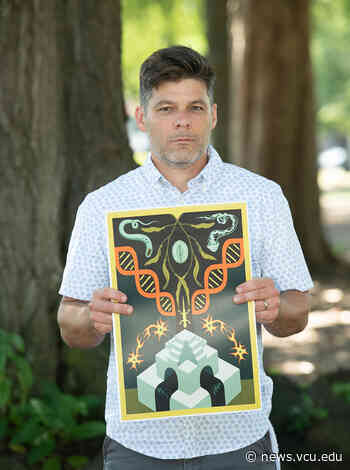 Forest ecology, illustrations and jam sessions: How arts and science mix in Chris Gough's lab - VCU News