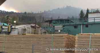 West Kelowna sawmillers defend their workplace, again, from forest fire - The Daily Courier