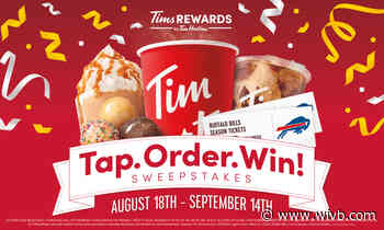Tim Hortons giving customers a shot at a year of free coffee and Bills season tickets