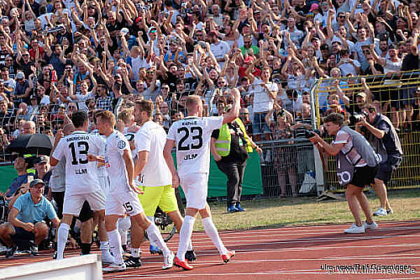 Heute vor drei Jahren: SSV Ulm 1846 wirft Pokalsieger Eintracht Frankfurt aus dem DFB-Pokal
