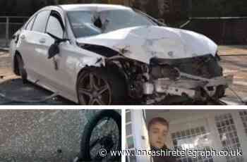 Video captures dad's cries for help after drug driver hits son, 6
