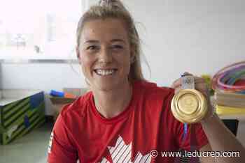 Park's Olympic gold medalist Mitchell celebrates win with community - Leduc Representative