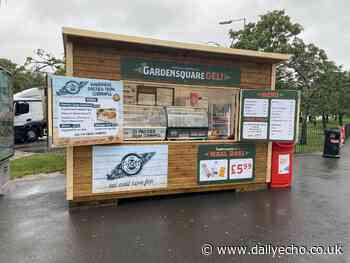 Temporary outdoor food huts installed at Rownhams Services - Daily Echo