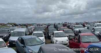 Campers stuck for seven hours with no 'food, water or toilets' in traffic chaos - Wales Online