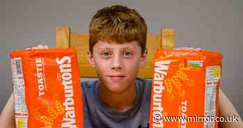Schoolboy, 12, with food phobia lived off half a loaf of bread a day for decade - Mirror.co.uk