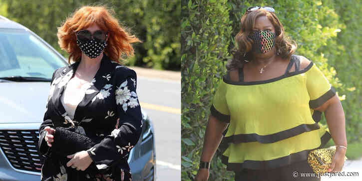 'Good Girls' Stars Christina Hendricks & Retta Reunite at the Day of Indulgence