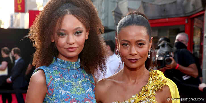 Thandiwe Newton & Daughter Nico Parker Hug It Out at 'Reminiscence' Premiere in LA