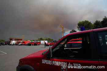 Incendie dans le Var: fermeture d'une partie de l'autoroute A57 en raison des panaches de fumée