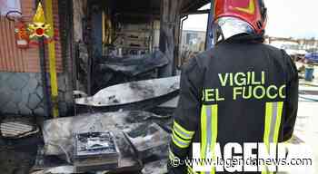 Orbassano, i Vigili del Fuoco sono intervenuti per l'incendio di un quadro elettrico in una autocarrozzeria - http://www.lagendanews.com