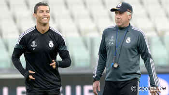 Real-coach Ancelotti duidelijk over Ronaldo: "Nooit geprobeerd hem te halen" - sporza.be