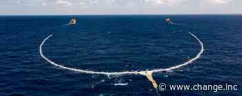 Ocean Cleanup's tweede poging om plastic uit zee te halen is nu volop bezig - Change Inc.
