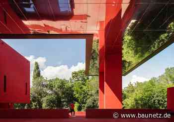 Rotes Leuchten in Nordarmenien - Bildungszentrum von Bernard Khoury/DW5 - BauNetz.de