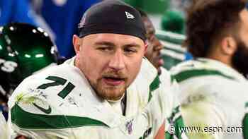 Source: Jets OL Lewis, a former starter, retires