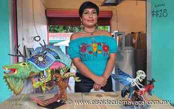 Exponen muñecas de cartón en mercadito de Tequesquitengo - El Sol de Cuernavaca