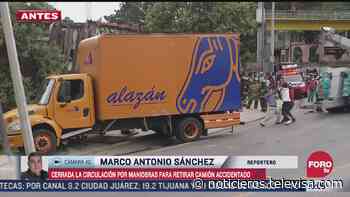 Cierran carretera federal México-Cuernavaca por accidente - Noticieros Televisa