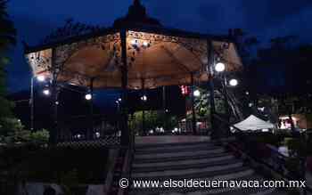 Gobierno de Jiutepec embellece el zócalo municipal - El Sol de Cuernavaca