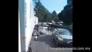 Testigo del accidente en la México-Cuernavaca asegura que nunca había visto una situación de esa magnitud - El Heraldo de México