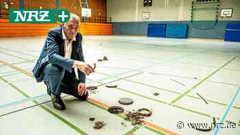 Der Boden in der Sporthalle in Neukirchen-Vluyn muss raus - NRZ News