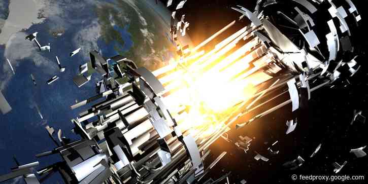 A Chinese satellite seems to have collided with a piece of a Russian rocket in March - the first big space crash in a decade