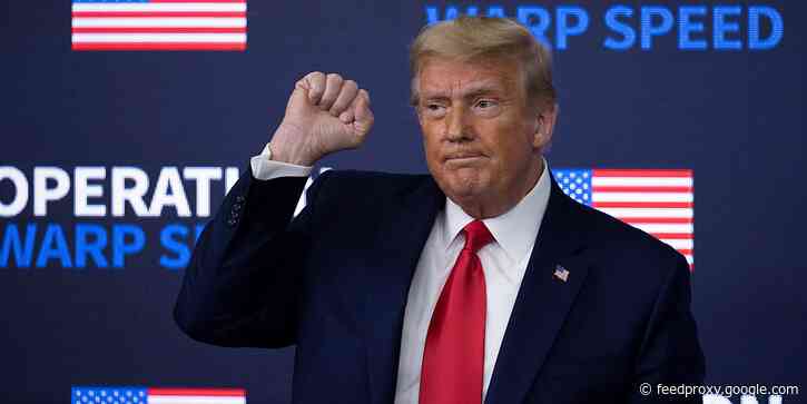 Trump dismisses COVID-19 booster shots as a 'money-making operation' for Pfizer