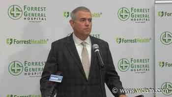Speaker Gunn meets medical staff fighting COVID-19 at FGH - WDAM