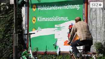 Fake-Plakate: Negativ-Kampagne: CDU und SPD senden Solidaritäts-Tweets an Grüne | svz.de - svz – Schweriner Volkszeitung