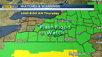 Yellow Alert Day for the remnants of Tropical Storm Fred