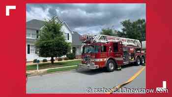 3 people displaced after Suffolk house fire